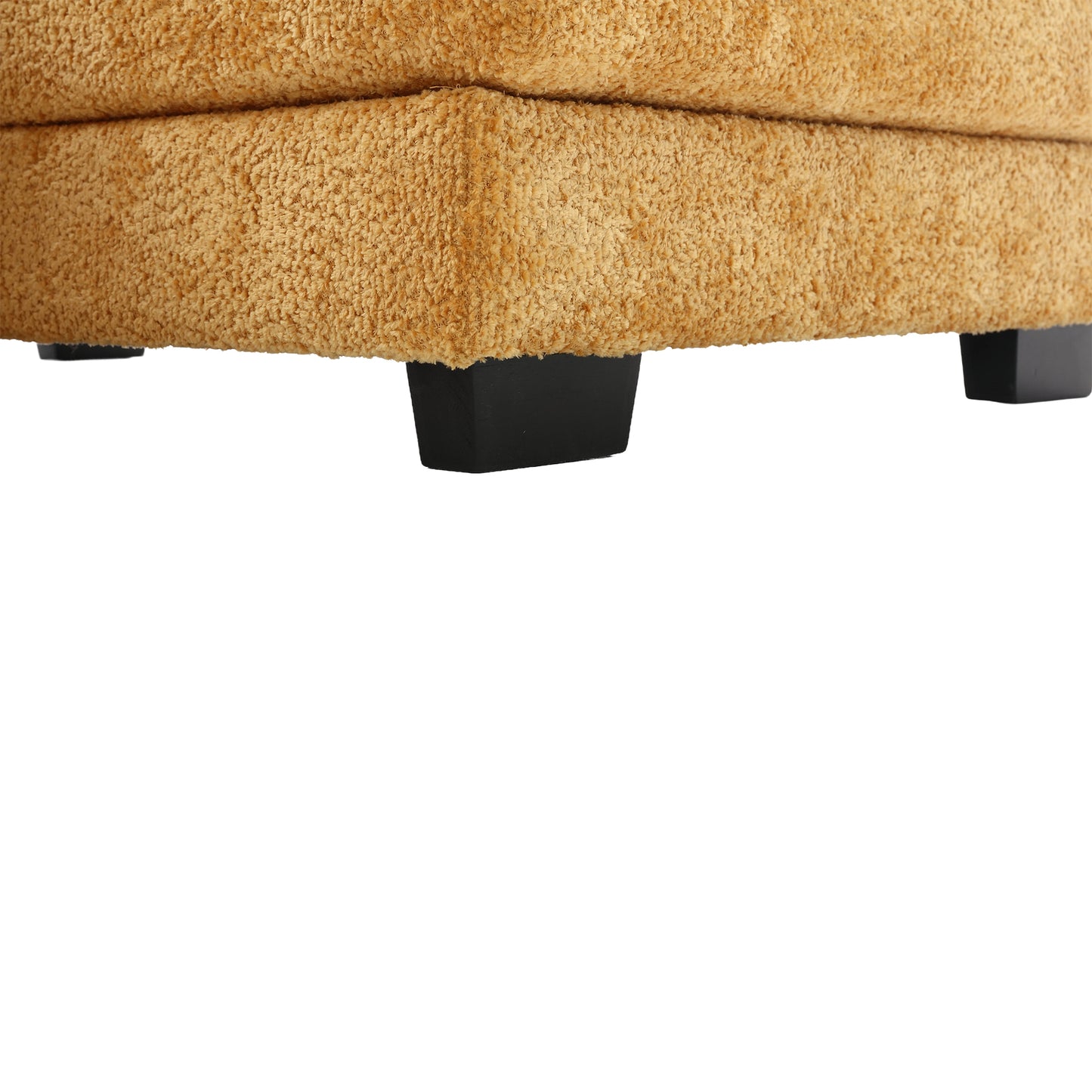 UNITED WE WIN Modern Large chenille Fabric U-Shape Sectional Sofa
