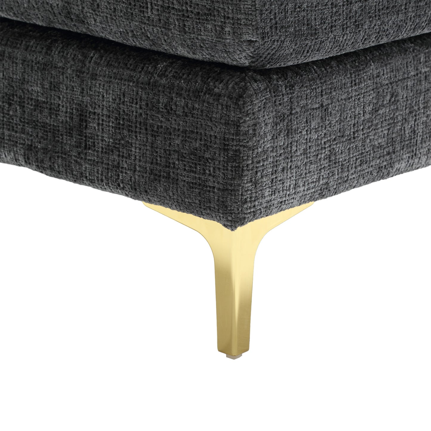 UNITED Modern Large chenille Fabric U-Shape Sectional Sofa