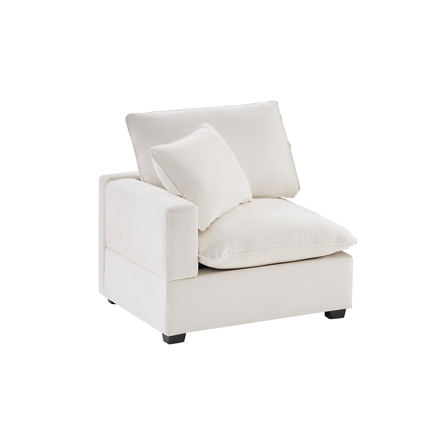 31.5*30" Left Seat Module for Modular Sectional Sofa,Chenille,2 Colors
