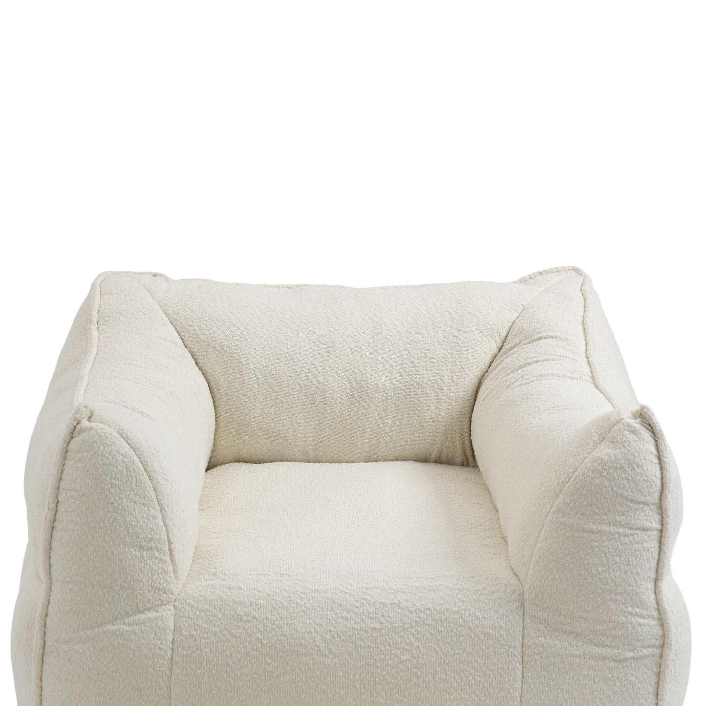 COOLMORE - Sillón puff, cómodo y duradero, con respaldo alto, para adultos y niños, para interiores y exteriores