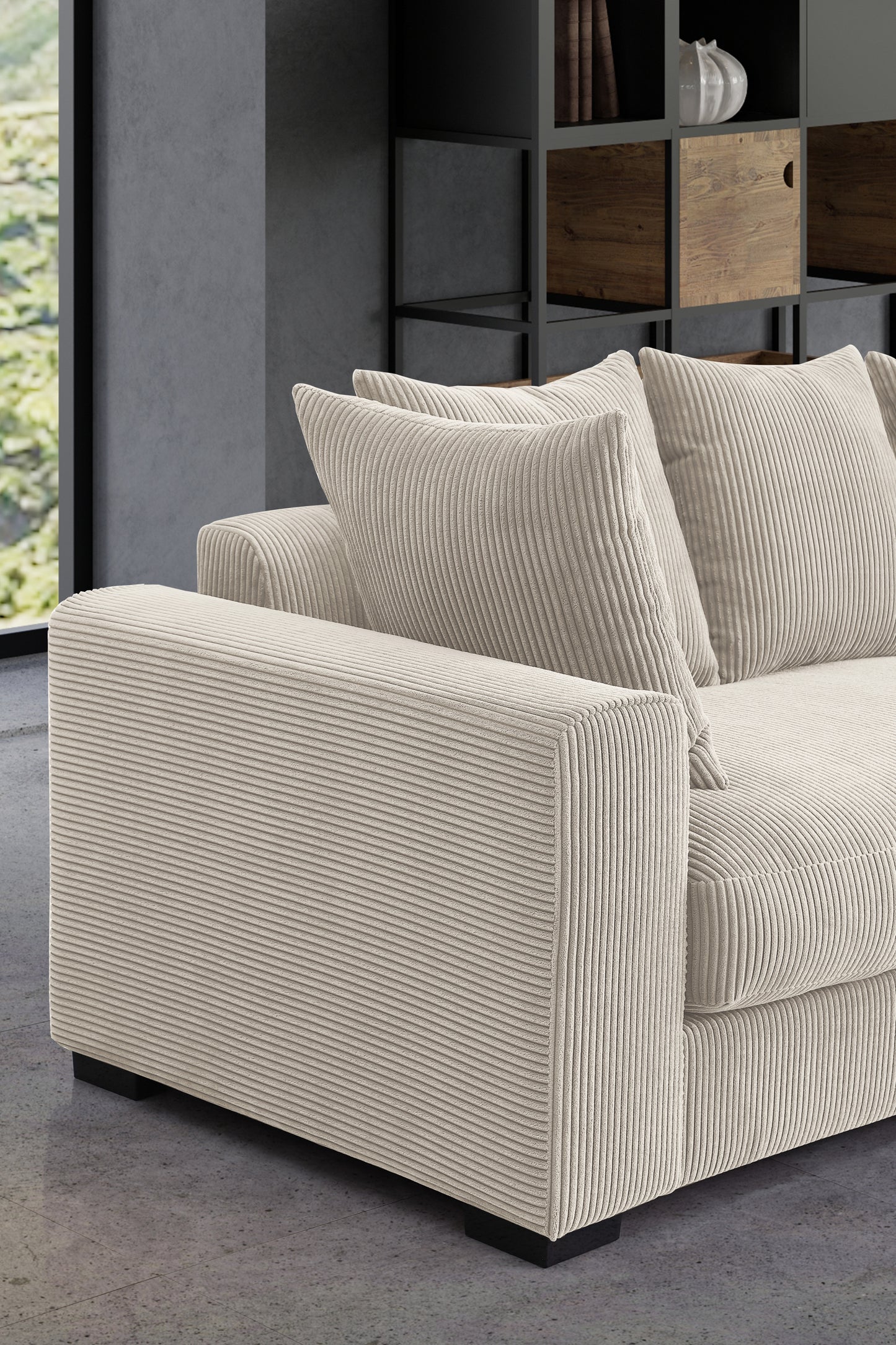 Naomi 3 - Piece Upholstered Sectional