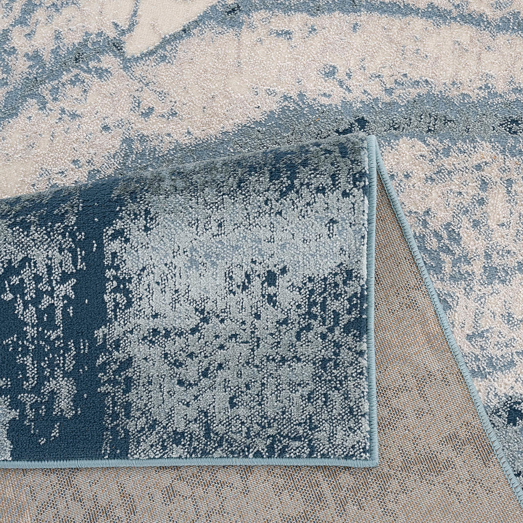 Alfombra con ondas abstractas