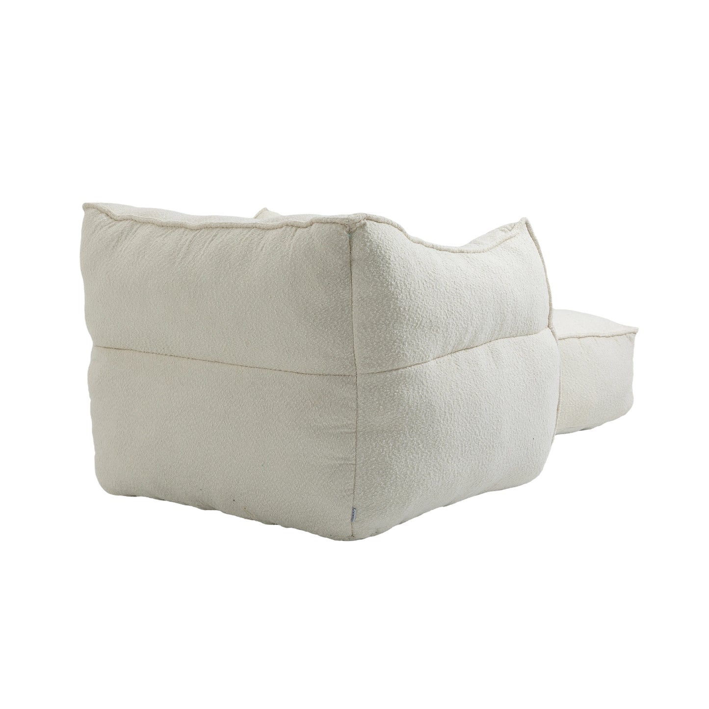 COOLMORE - Sillón puff, cómodo y duradero, con respaldo alto, para adultos y niños, para interiores y exteriores
