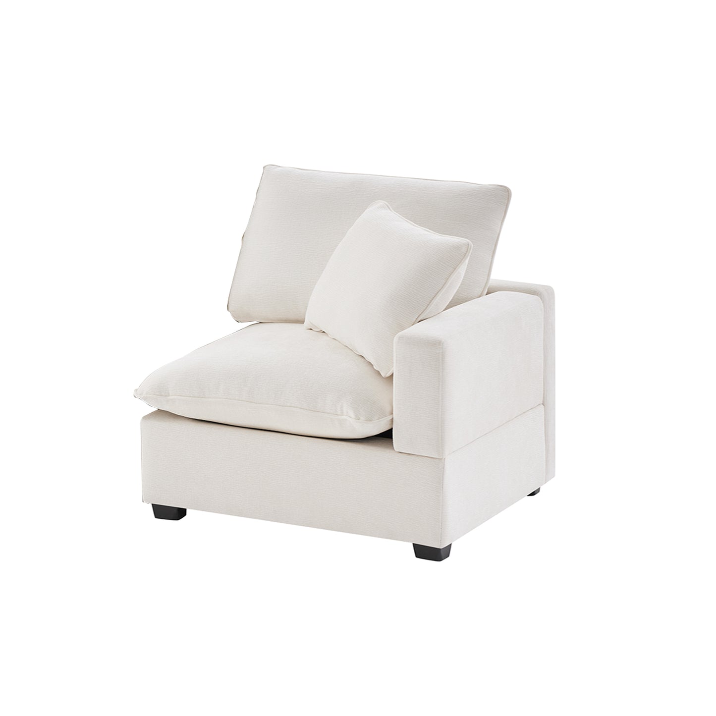 31.5*30" Right Seat Module for Modular Sectional Sofa,Chenille,2 Colors