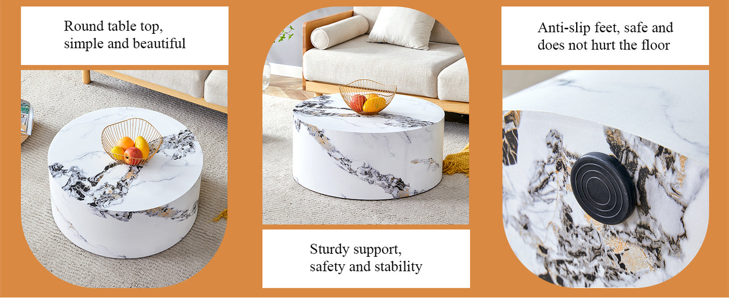 The cylindrical table with its patterned design can be easily integrated into a variety of interior styles, from coffee tables to small dining tables, workbenches or makeshift writing desks.