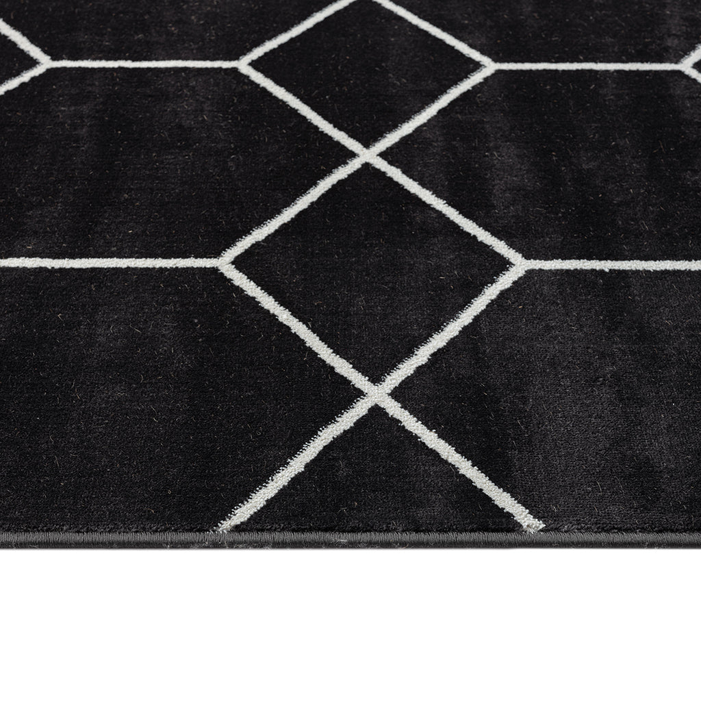 Trellis Geometric Woven Area Rug (10' ft x 8' ft)