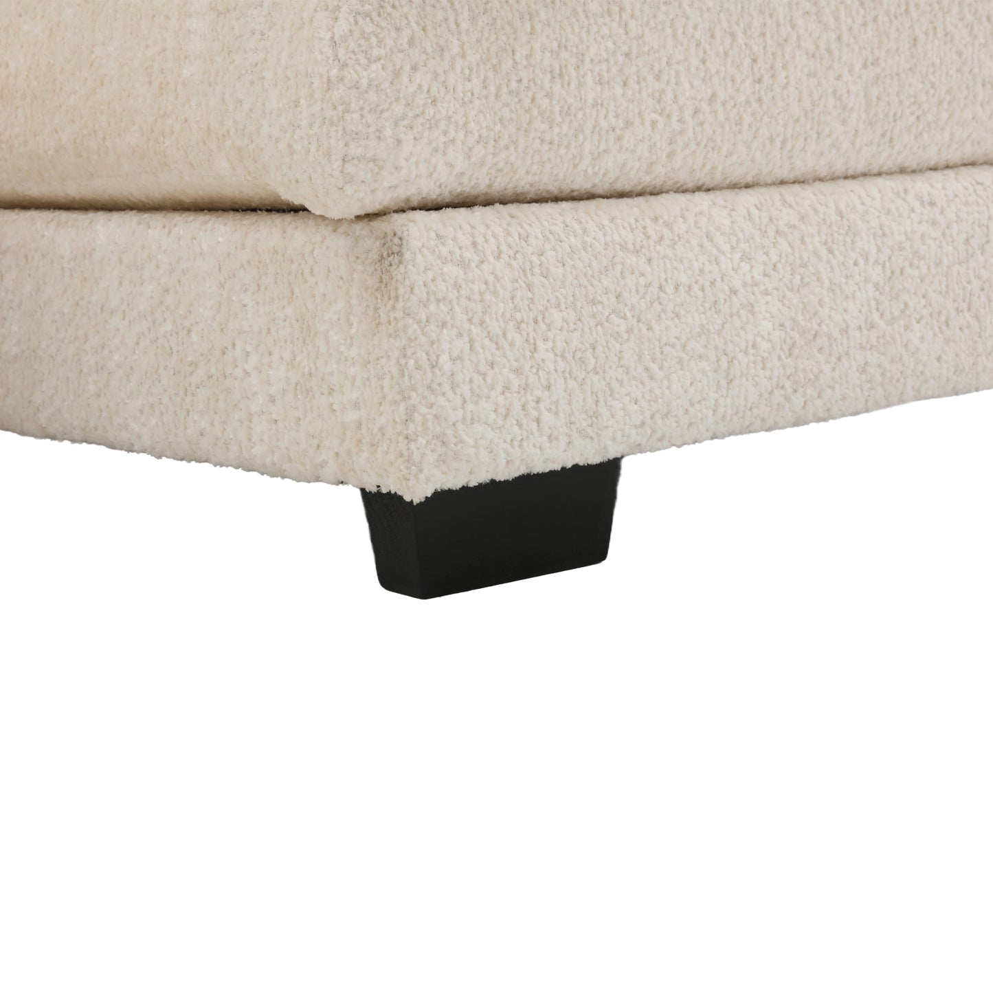 UNITED WE WIN Modern Large chenille Fabric U-Shape Sectional Sofa
