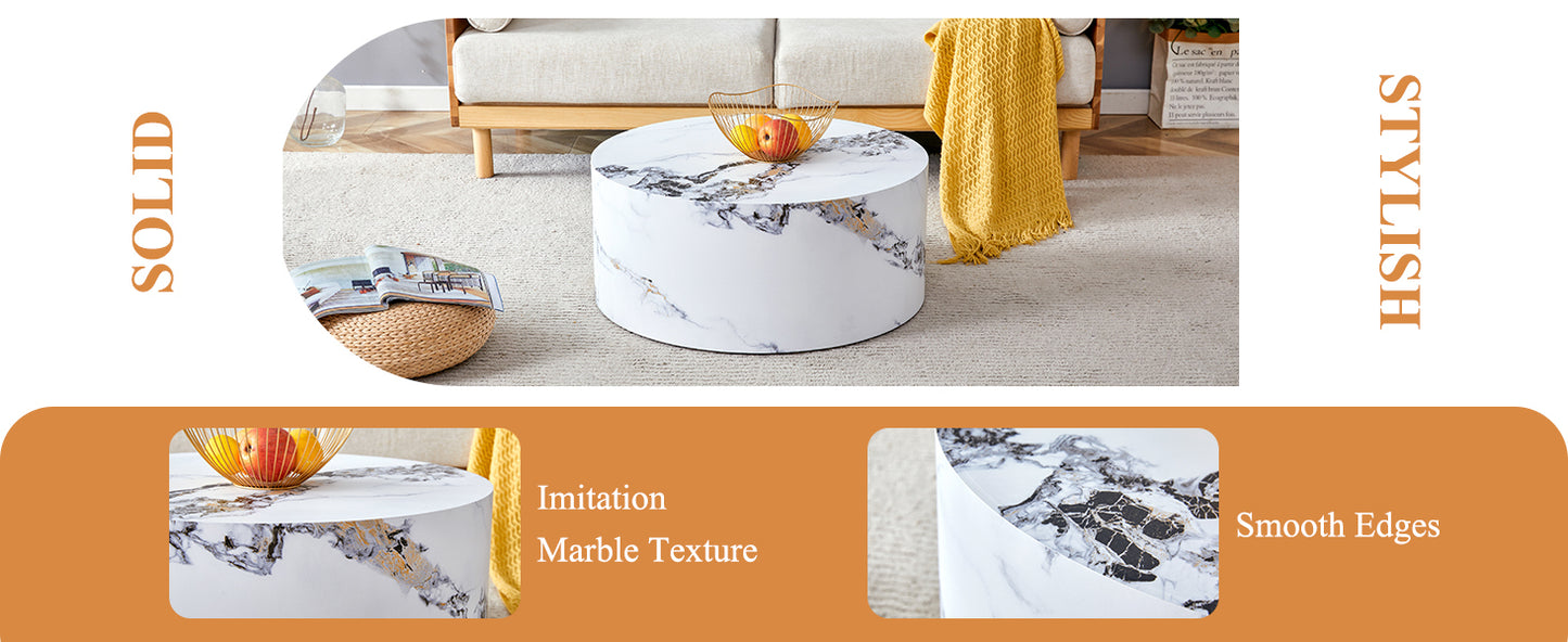 The cylindrical table with its patterned design can be easily integrated into a variety of interior styles, from coffee tables to small dining tables, workbenches or makeshift writing desks.