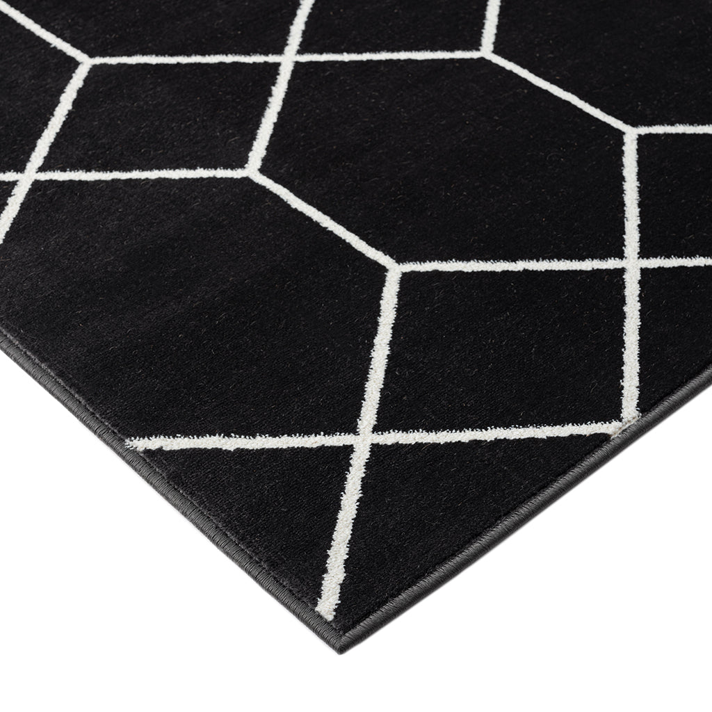 Trellis Geometric Woven Area Rug (10' ft x 8' ft)