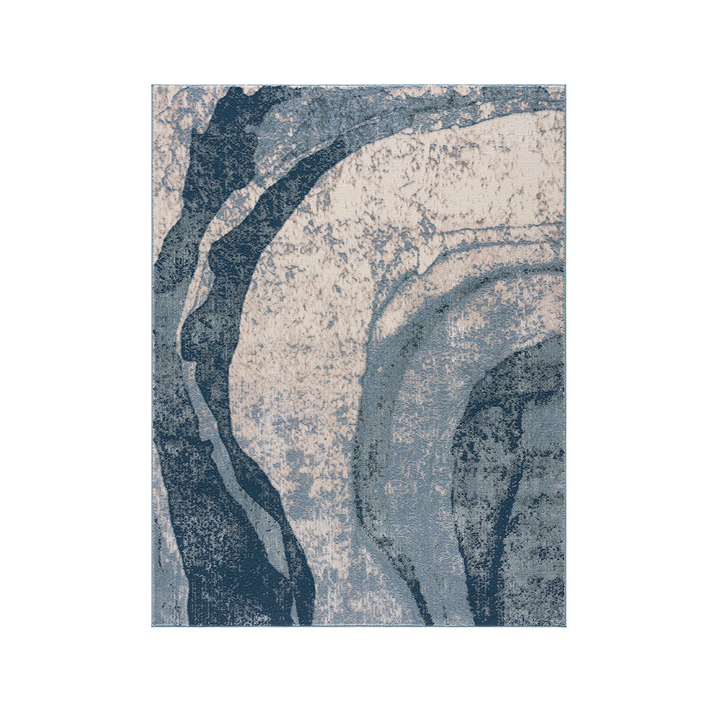 Alfombra con ondas abstractas