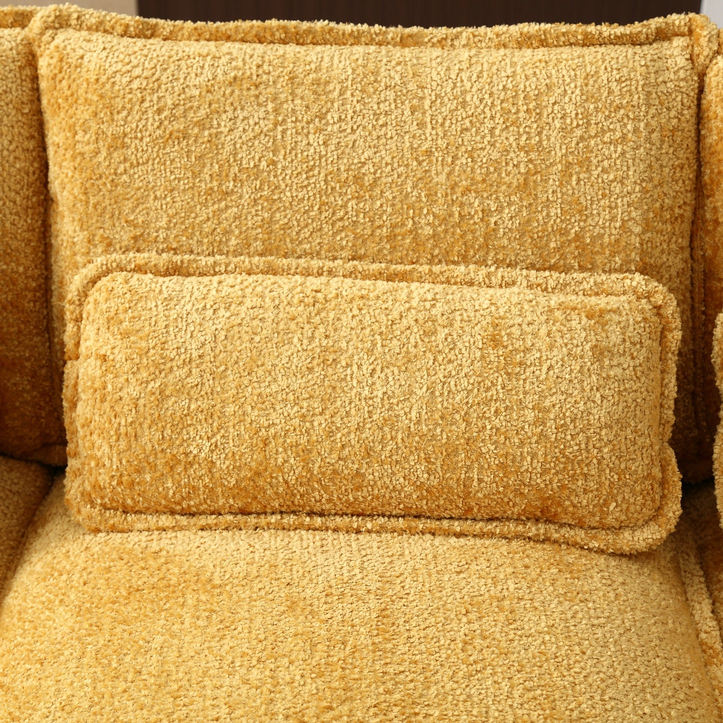 UNITED WE WIN Modern Large chenille Fabric U-Shape Sectional Sofa
