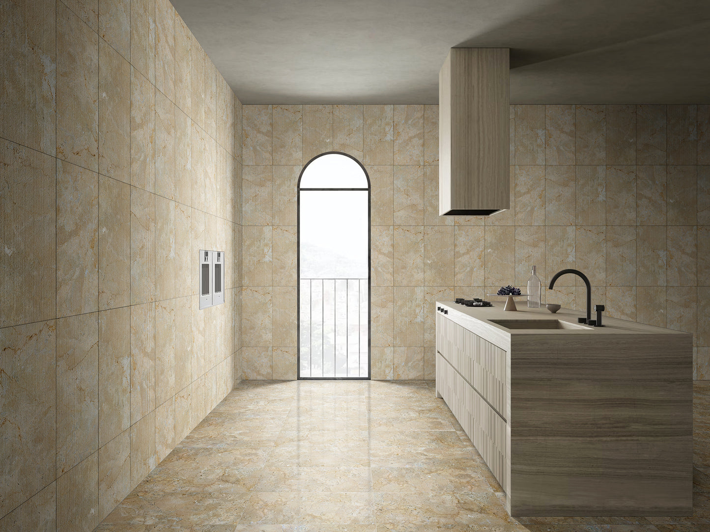 12*24 Gold Yellow Beige natural marble, for floor and wall, polished marble tile, natural stone