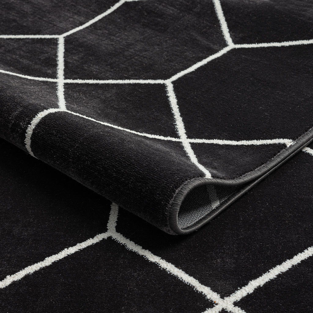 Trellis Geometric Woven Area Rug (10' ft x 8' ft)
