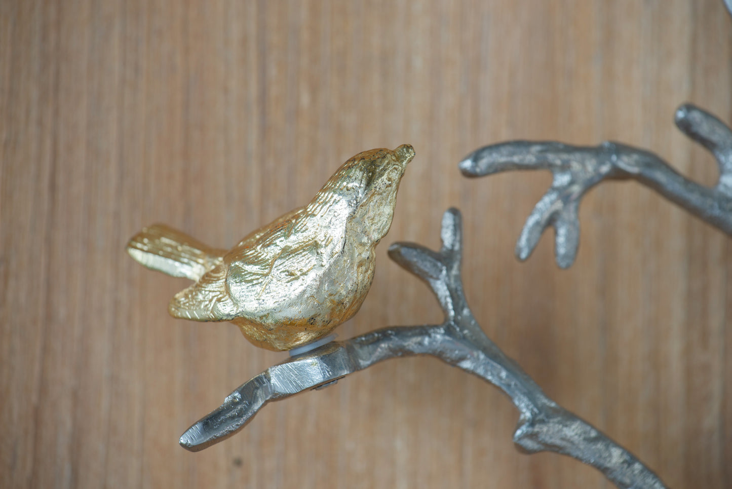 17x5.5x22" Metal Branch Wall Sculptures with Bird Accents, Set of 2
