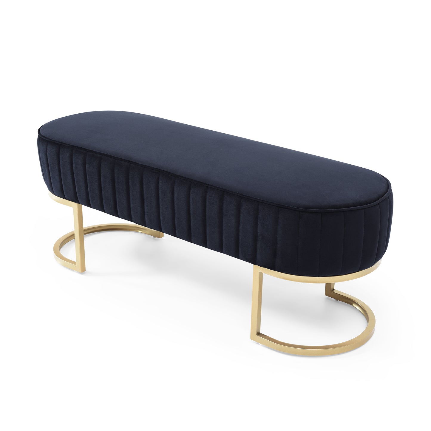Banco otomano moderno de 120 cm de ancho, tapizado en tela sherpa, banco para el pie de cama, reposapiés, banco de entrada, mesa de centro para sala de estar y dormitorio, beige