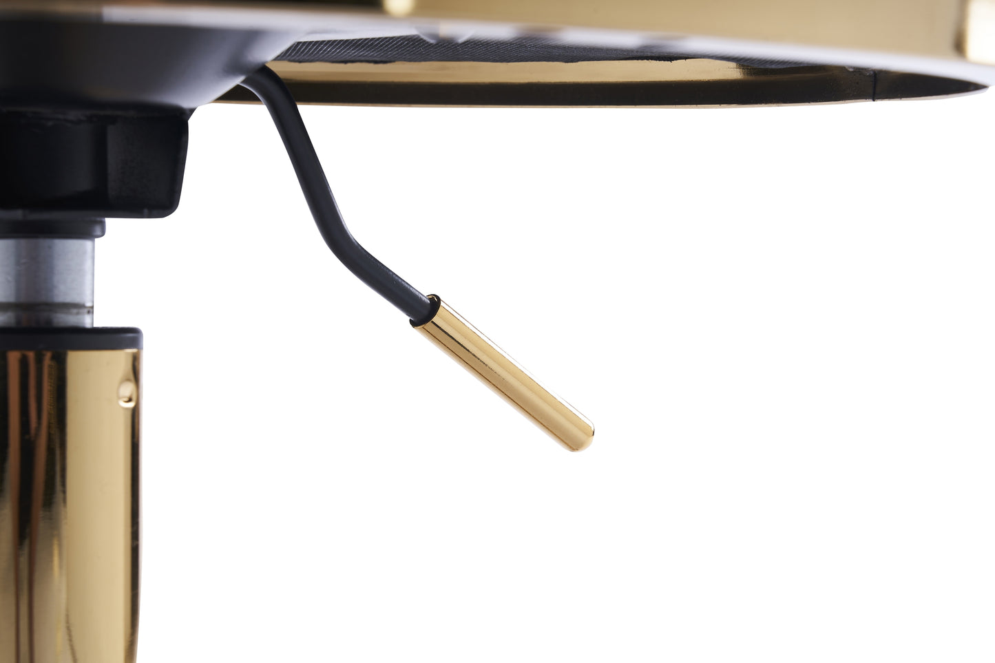 Silla de escritorio tapizada para oficina en casa con ruedas giratorias ajustables, ergonómica para sala de estar, dormitorio, oficina y estudio (rosa)