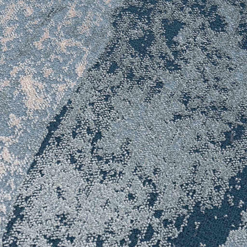 Alfombra con ondas abstractas
