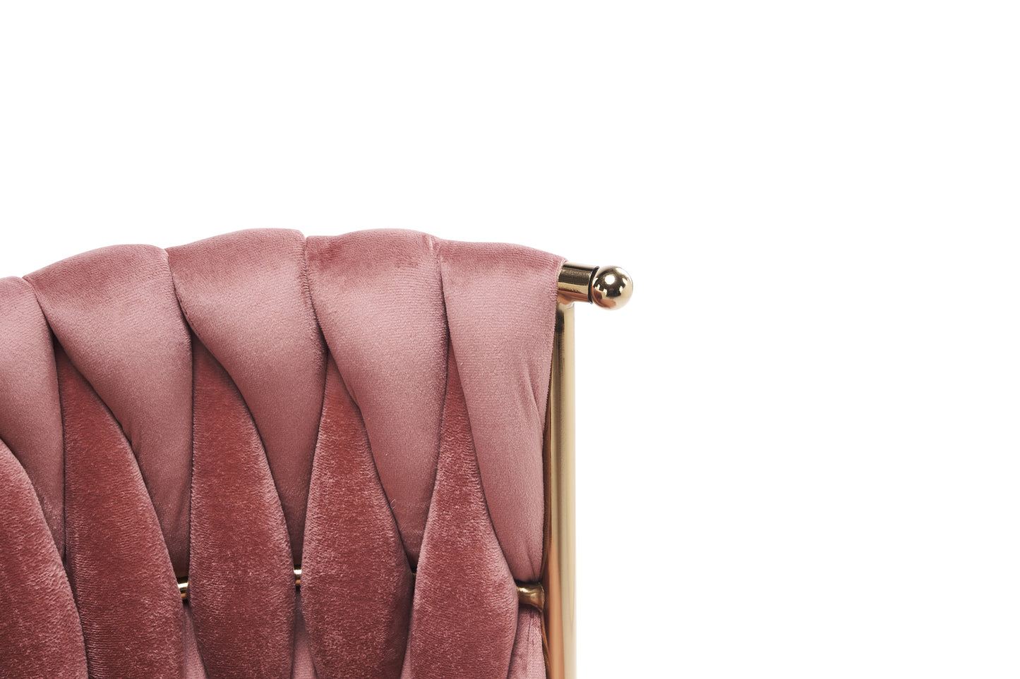 Silla de escritorio tapizada para oficina en casa con ruedas giratorias ajustables, ergonómica para sala de estar, dormitorio, oficina y estudio (rosa)