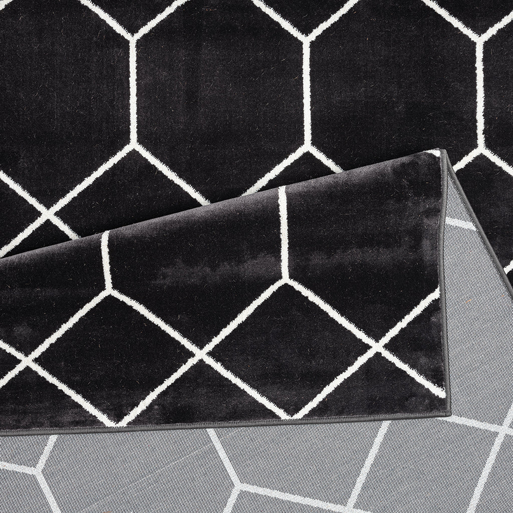 Trellis Geometric Woven Area Rug (10' ft x 8' ft)