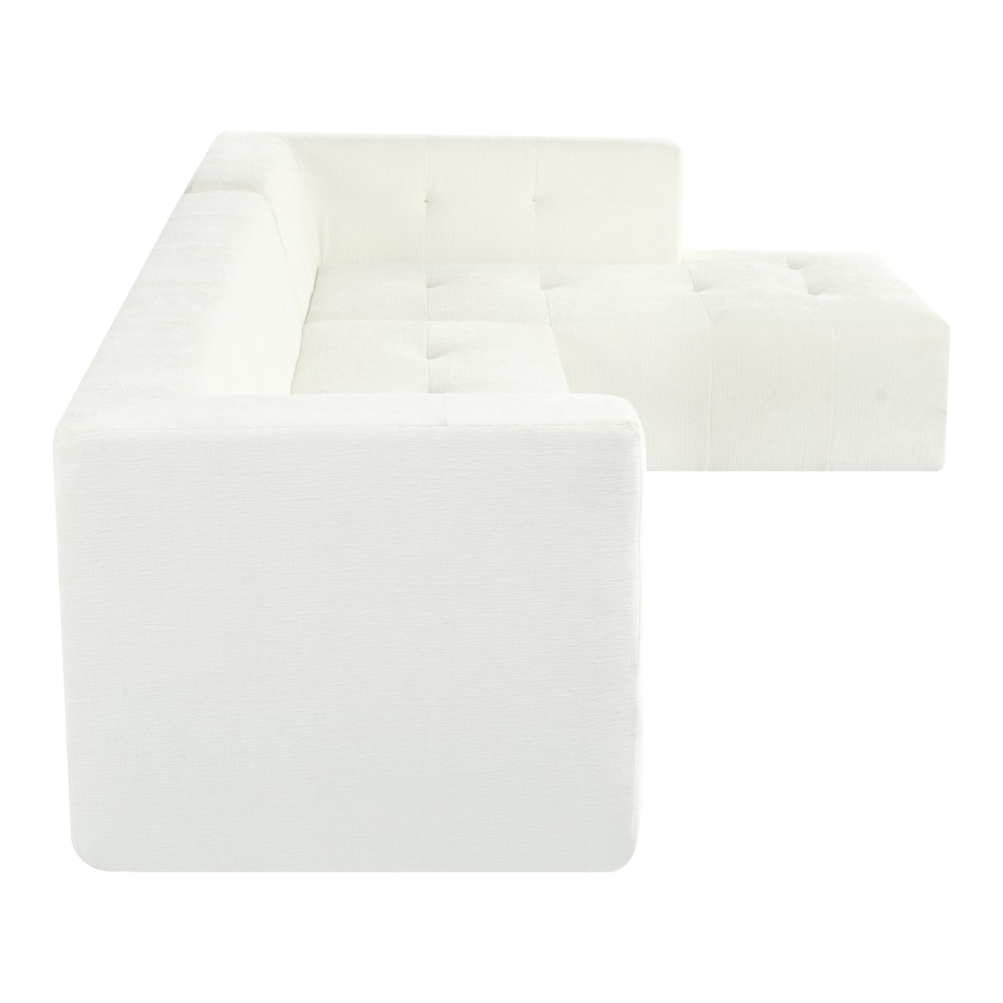 Juego de sofás modulares para sala de estar, 112,2 x 74 pulgadas, sofá minimalista moderno, sofá cama tapizado para sala de estar, dormitorio, combinación de 2 piezas sin computadora, en forma de L, beige