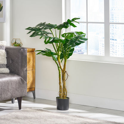 ÁRBOL MONSTERA ARTIFICIAL DE 120 CM