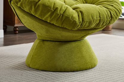 Oversized Swivel Accent Chair, 360 Swivel Barrel Chair, Papasan Chair for Living Room Bedroom