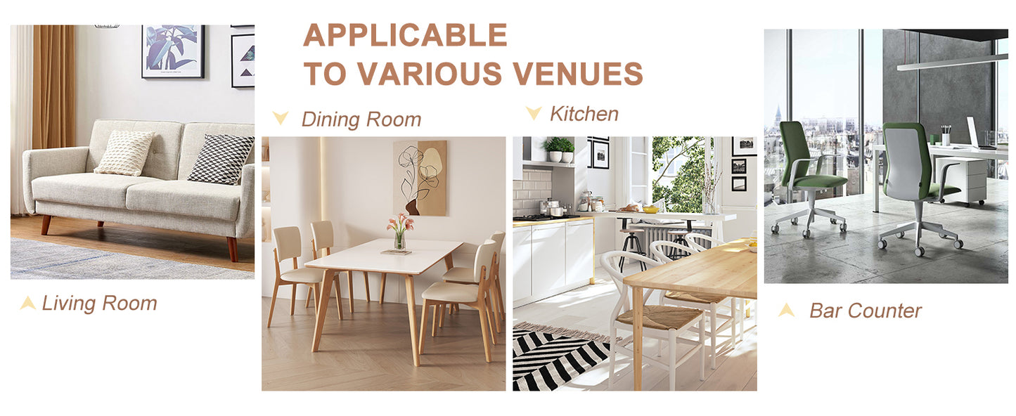 Round clear glass dining table with a unique shape for 4-6 people, with ring-shaped gathered gold metal legs, suitable for desks, kitchens, terraces, dining rooms.