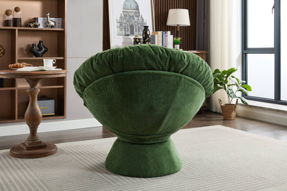 Oversized Swivel Accent Chair, 360 Swivel Barrel Chair, Papasan Chair for Living Room Bedroom
