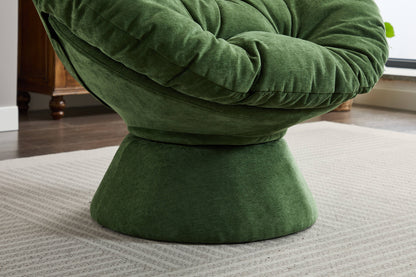 Oversized Swivel Accent Chair, 360 Swivel Barrel Chair, Papasan Chair for Living Room Bedroom