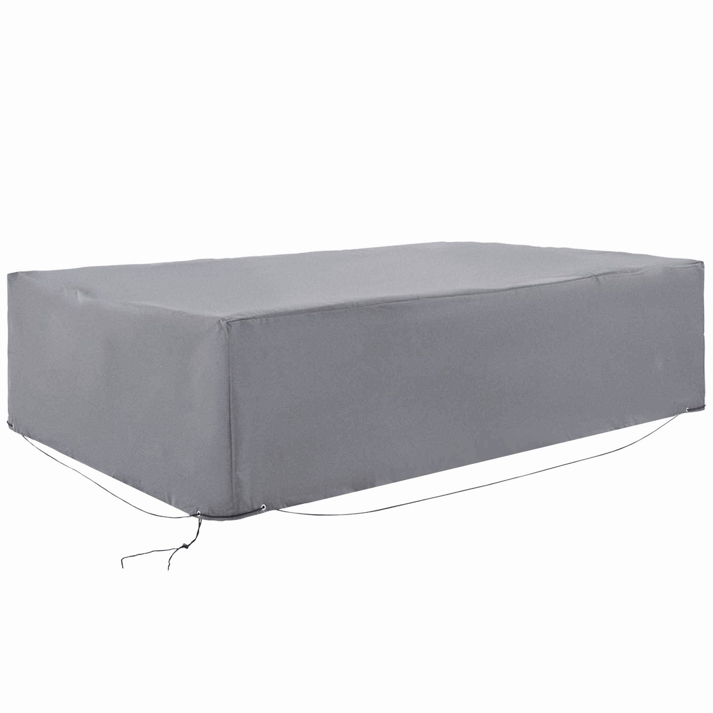 Outsunny 97' x 65' x 26' Heavy Duty Outdoor Sectional Sofa Cover, Waterproof Patio Furniture Cover for Weather Protection, Gray