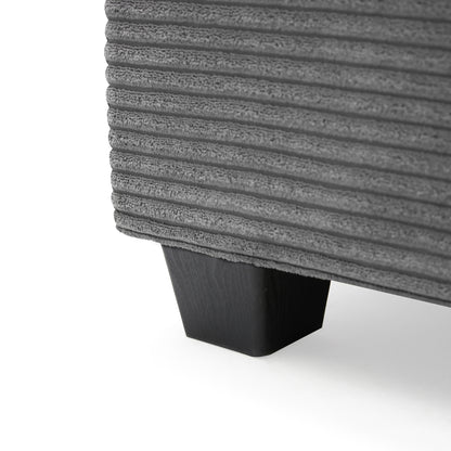Sofá seccional extragrande de pana de 134 x 54 pulgadas, sofá nube en forma de L con puerto de carga USB, portavasos, sofá cama profundo con chaise longue de 50 pulgadas, cómodo mueble de interior para sala de estar, 3 colores