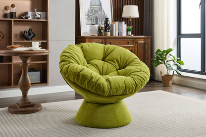 Oversized Swivel Accent Chair, 360 Swivel Barrel Chair, Papasan Chair for Living Room Bedroom
