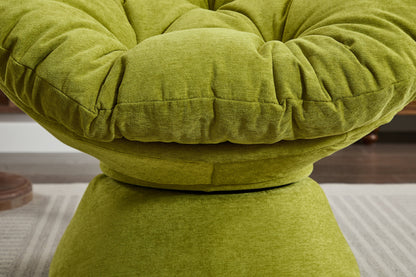 Oversized Swivel Accent Chair, 360 Swivel Barrel Chair, Papasan Chair for Living Room Bedroom