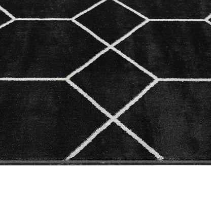 Trellis Geometric Woven Area Rug (10' ft x 8' ft)