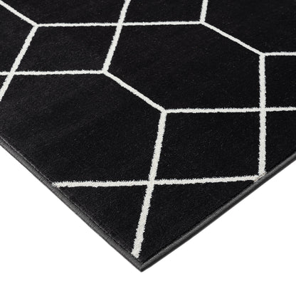 Trellis Geometric Woven Area Rug (10' ft x 8' ft)