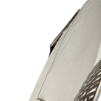 Silver Textured Oversized Disc, Wall Decor for Living Room Bedrrom Entryway Office, Set of 3