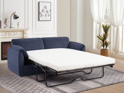 79.13-Inch Sleeper Sofa Bed Comfy Pull Out Futon Couch Bed  Modern  Recliner Sofa Multi-Functional  for Living Room