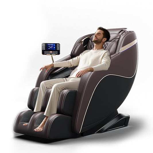 Zero Gravity Luxury Full-Body Massage Chair with SL-Track & Bluetooth Speakers